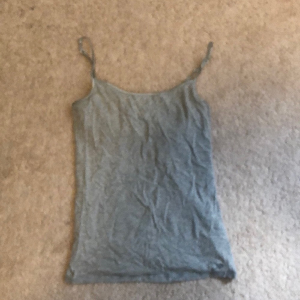 Gray tank top